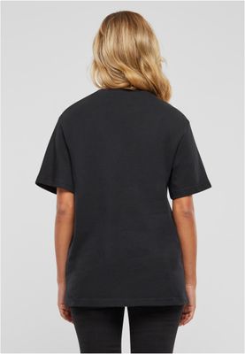 T-shirt dam i svart bomull – Merchcode