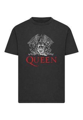 Queen Logo Vintage Washed T-shirt herr i svart