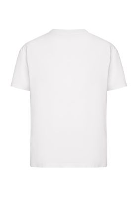 Queen Crest College Ladies T-shirt dam i vit
