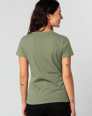 Green Day Revolution Radio T-shirt dam i mörkgrå
