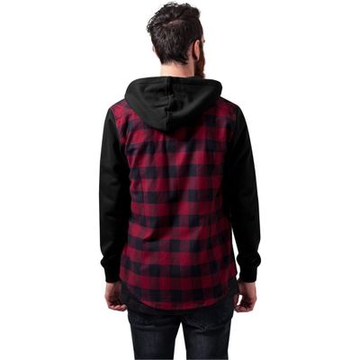 Rutig Flanell Ziphood