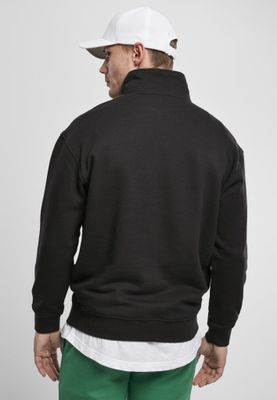 Black base sweater in organic cotton