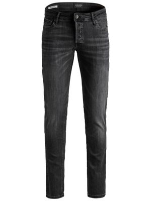 Sort slidte jeans skinny pasform