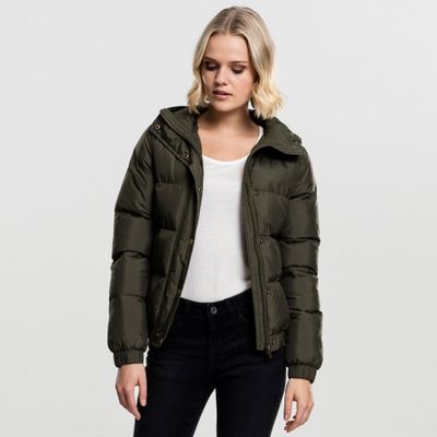 Ladies Hooded Puffer Jacket