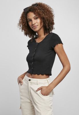 Waist card top with buttons