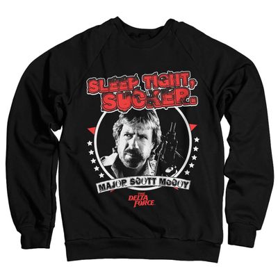 The Delta Force Chuck Norris Sleep Tight, Sucker Sweat-shirt herr i svart