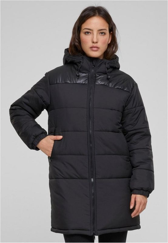 Lang puffer jakke dame