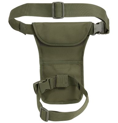 Leg bag with MOLLE system