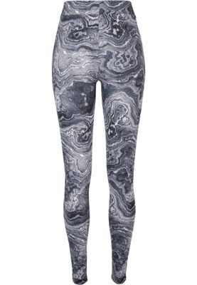 Black oil leggings