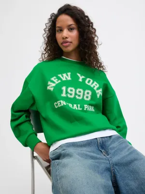 Avslappnad Sweatshirt med rund hals JJXX