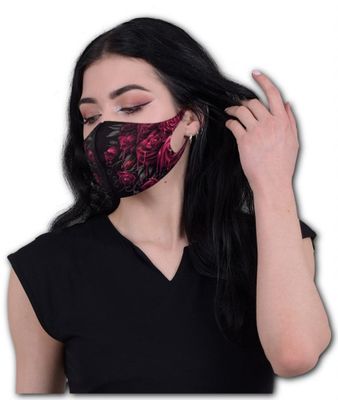 Blood rose face mask
