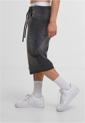 Shorts för herr med skater regular – black washed