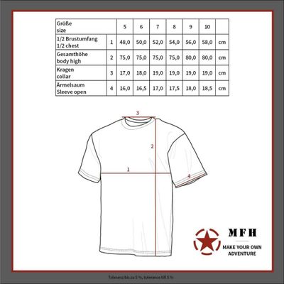 BW T-shirt with velcro