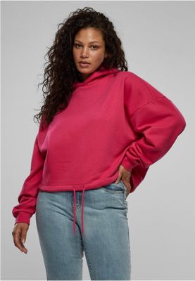 Kort oversized hoodie dam