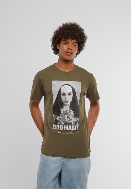 Bad Habit T-shirt herr i olive