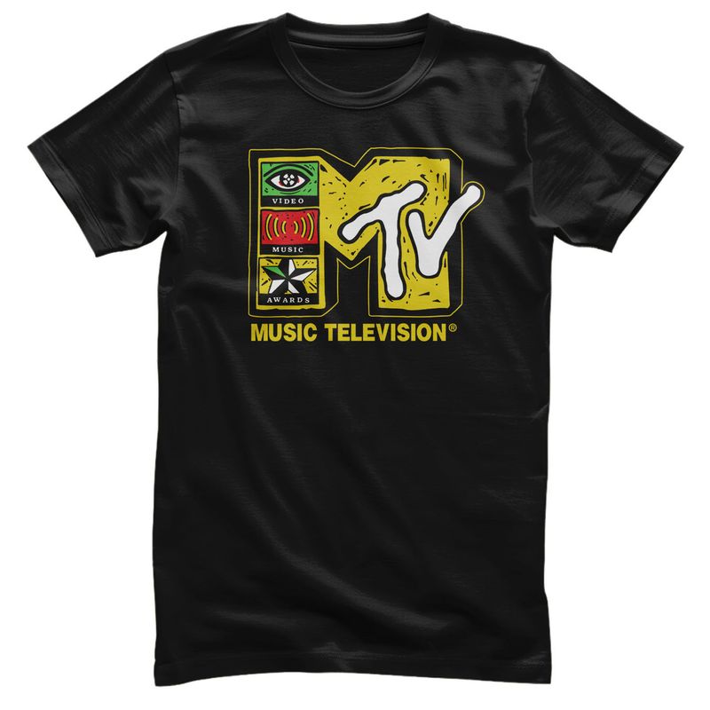 MTV Video Music Awards Sketch Logo T-shirt i svart