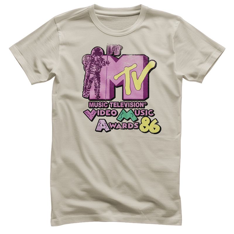 MTV Video Music Awards 86 T-shirt i khaki