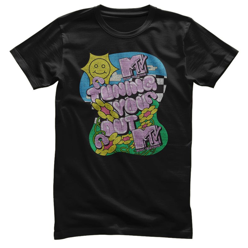 MTV Tuning You Out T-shirt i svart