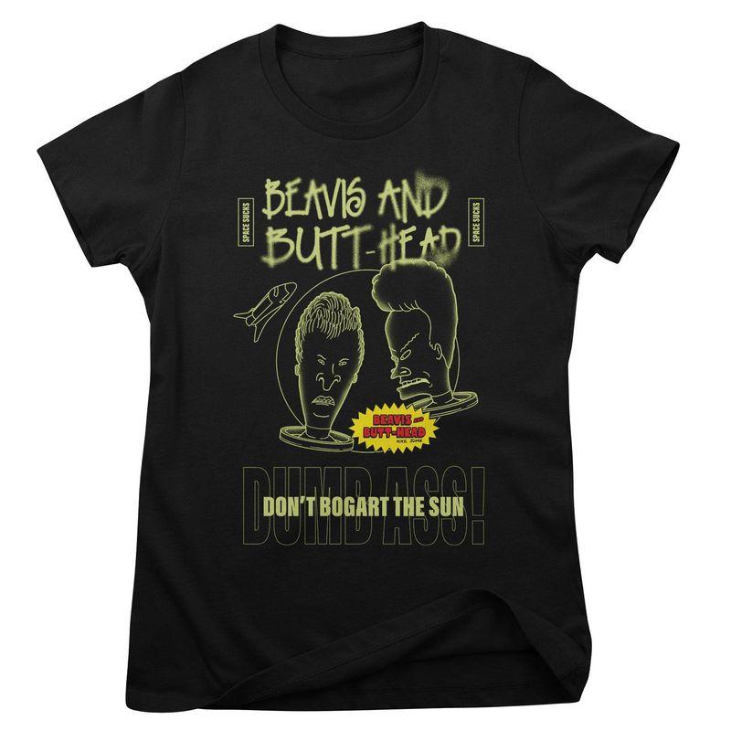 Don't Bogart the Sun T-shirt dam i svart