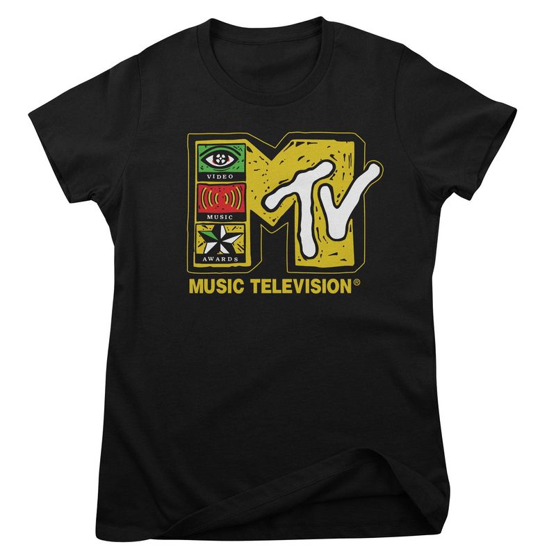 MTV Video Music Awards Sketch Logo T-shirt dam i svart