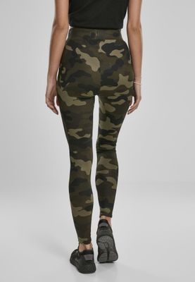 Camo leggings with high waist