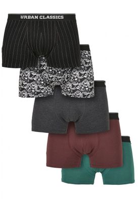 5-pack boxer shorts in organic cotton