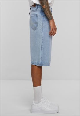 90-tals jeansshorts med oversize passform