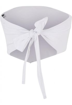 Tube top with knot