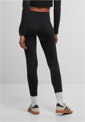 Sportleggings för damer med bred midja och slimmad passform