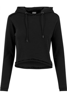 Kort hoodie dam