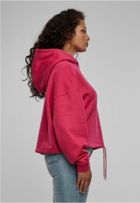 Kort oversized hoodie dam