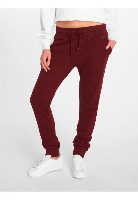 Just Rhyse Poppy Sweat Pants Burgundy burgundy