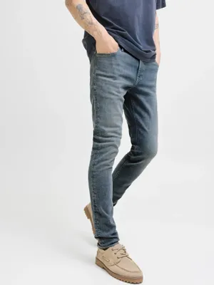 Slim fit jeans GLENN felix för herr – grey denim