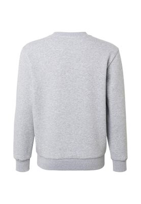 Tröja för barn med fluffy – ljusgrå melange