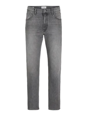 Grå jeans i relaxed fit herr - CHRIS