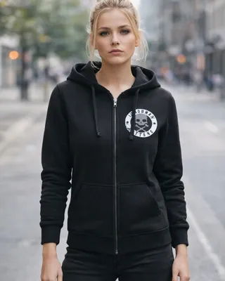 Queen of spades ziphoodie