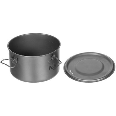 Pot with lid - titanium - approx. 1.95 litres