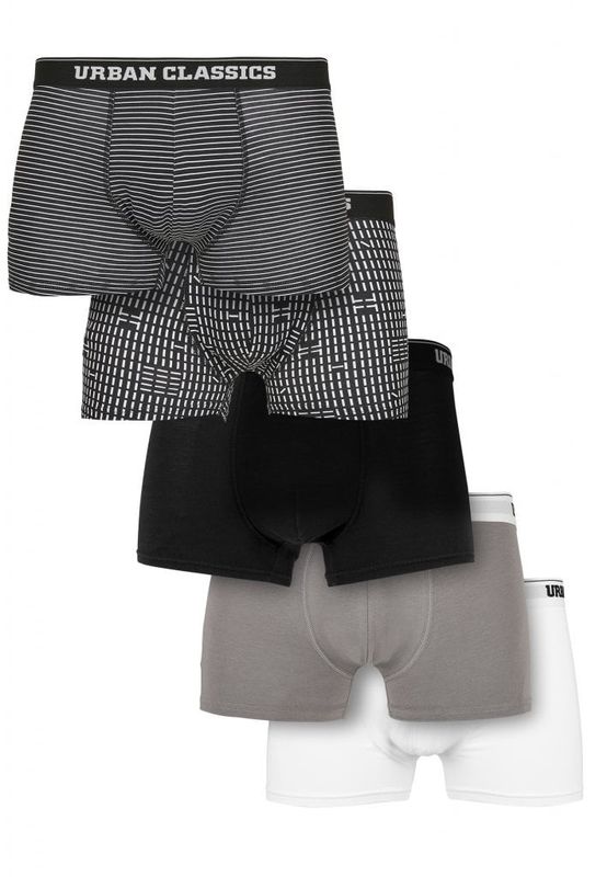5-pak boxershorts i økologisk bomuld