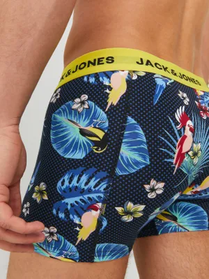 Jacflower boxershorts - 3-pack