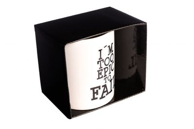 Im Too Epic To Fail kaffemugg