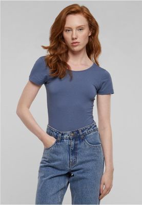 Dame bodysuit i stretchy bomuldsstof