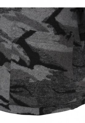 Camouflage oversize parka dam