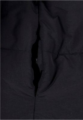 Hooded Block Puffer Jacket