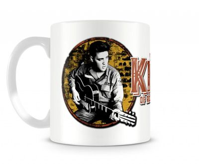 Elvis Presley - King Of Rock 'n Roll Kaffemugg