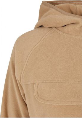Ladies Polar Fleece Pull Over Hoody