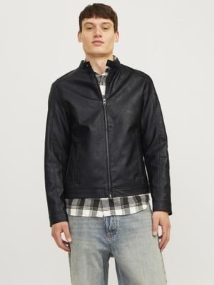 Stylish leather jacket for men