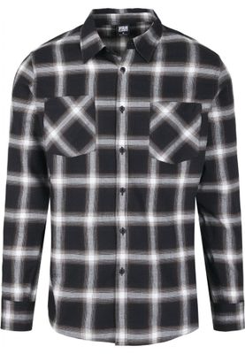 Checkered flannel shirt