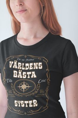 Världens bästa syster T-shirt