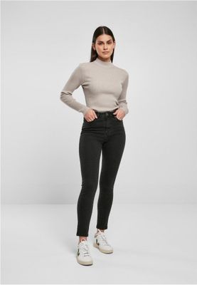 Ladies Organic High Waist Skinny Jeans