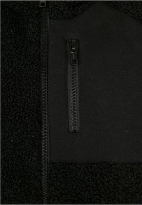 Boys Hooded Sherpa Zip